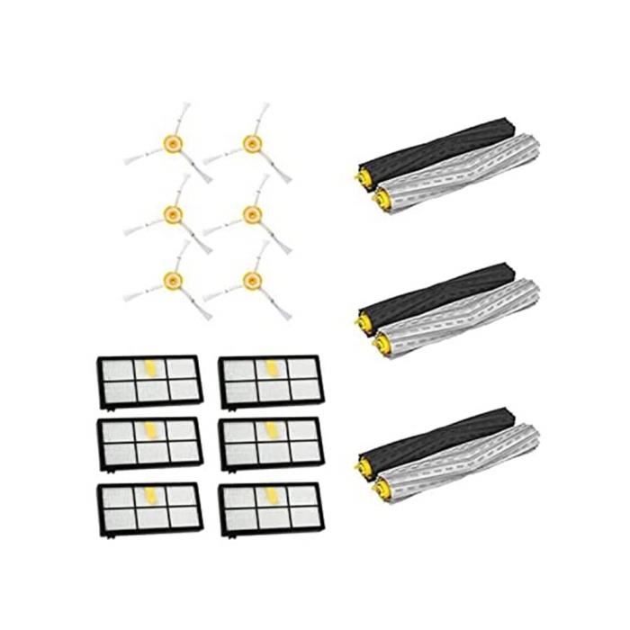 Pour IRobot Roomba Combo Essential Robot Y0140 Y0112 Y0110 Q011 Q0120 Accessoires D'Aspirateur Rouleau Brosse Latérale Filtres - Electroménager Pour IRobot Roomba Combo Essential Robot Y0140 Y0112 Y0110 Q011 Q0120 Accessoires D'Aspirateur Rouleau Brosse Latérale Filtres - Electroménager