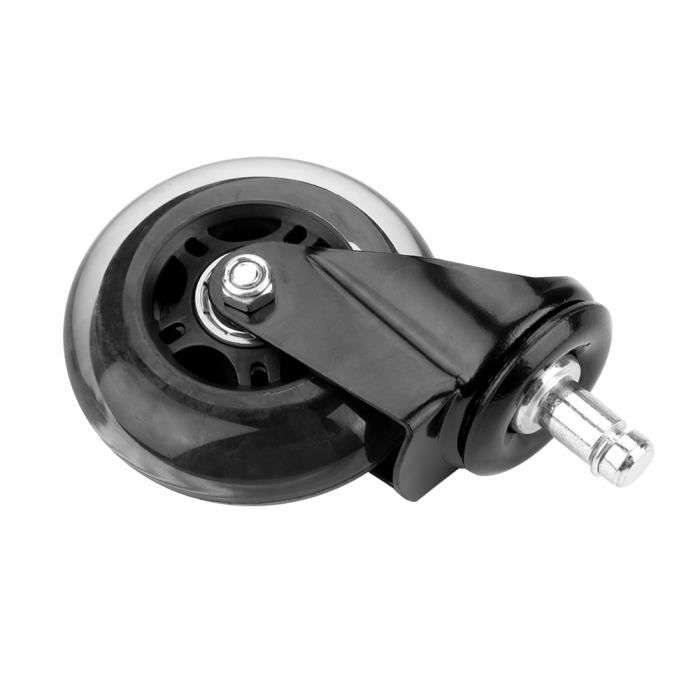 Roues de chaise Roulettes de chaise de bureau Roues de remplacement universelles pour chaise de