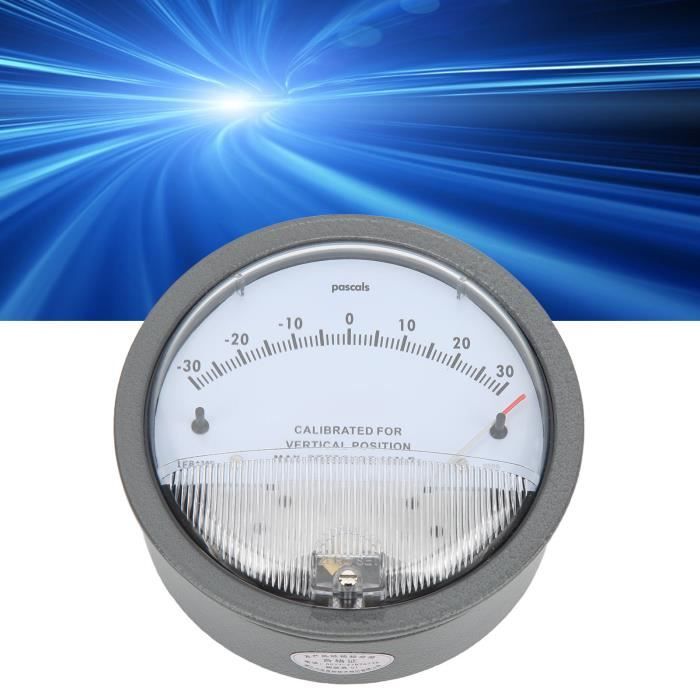 FangmingManomètre différentiel HVAC Manomètre Différentiel à Pointeur