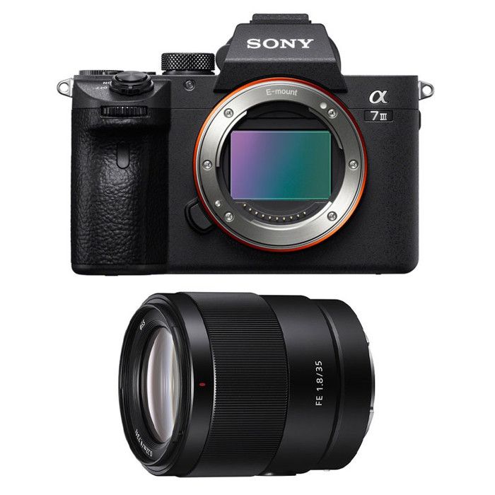 SONY ALPHA 7 III + FE 35mm f1.8 Neuf - vue 4