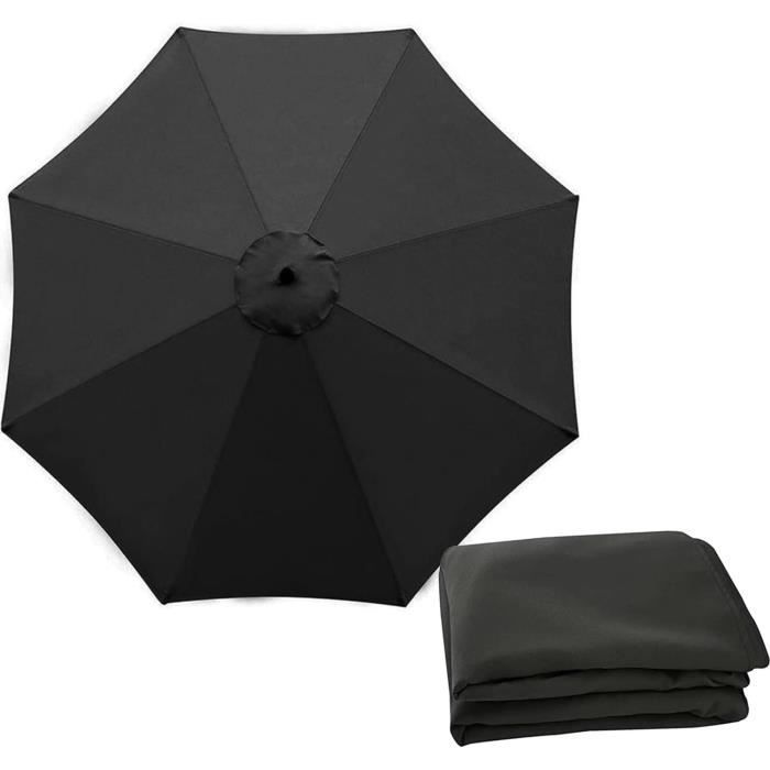 Parasol De Terrasse Toile De Remplacement, Auvent De Rechange Pour Parasol De 3 M 6 Baleines-8