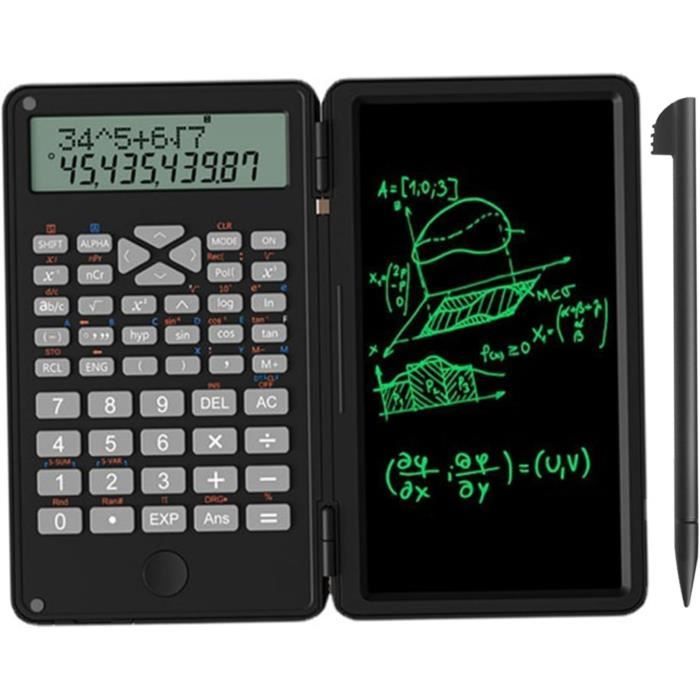 Calculateur Scientifique avec Une Tablette à rédaction effacée