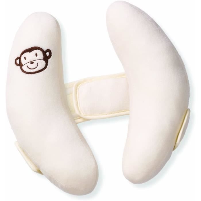 Coussin Bébé Poussette/siège Auto - Soutien Tête Et Cou, Polaire, Taille 38x58cm