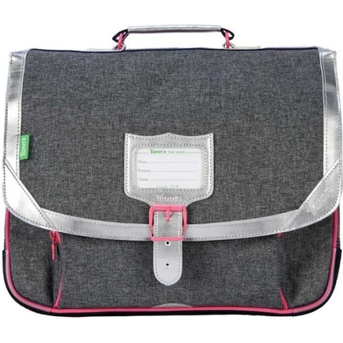 Cartable tann's gris deals chiné