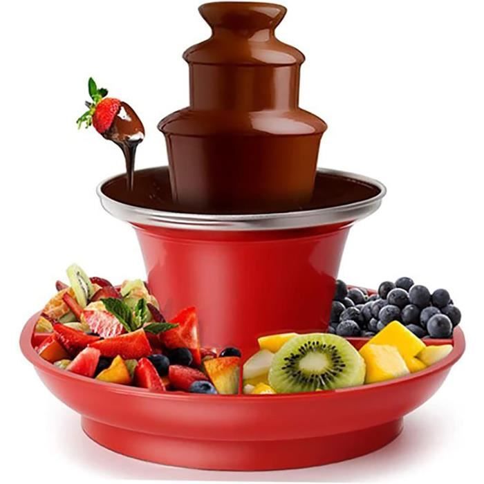 Fontaine À Fondue Au Chocolat, Fondue Au Chocolat En Cascade À 3