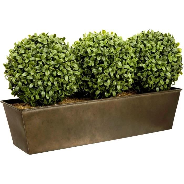 Arbre Topiaire Artificiel Cèdre Spirale - 120 Cm - Feuillage Dense - Pot Lesté - Déco Jardin - 11