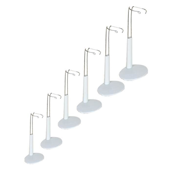Support Poupée 3 Pièces - Hauteur 45cm Et 60cm - Figurines Et Collection