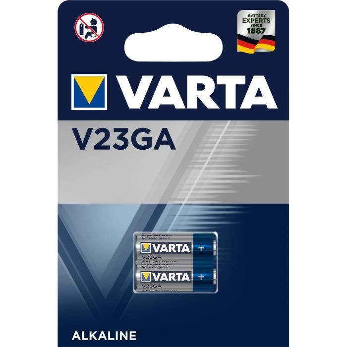 Lot De 5 Piles Alcalines EverActive A23 12V - MN21, V23GA, 55 MAh, Sans Mercure, Blister
