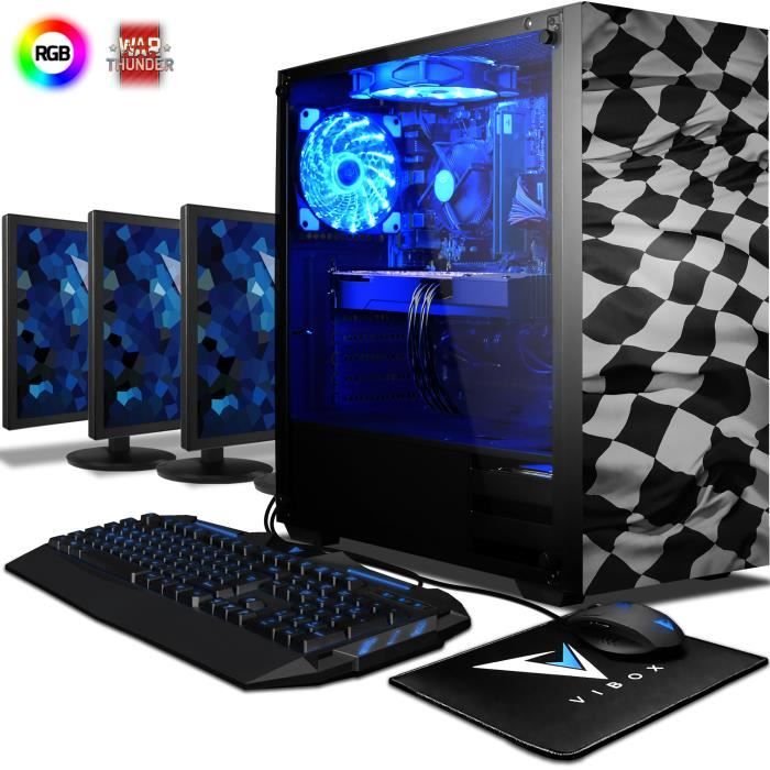 VIBOX Pyro GS870-249 Pack PC Gamer - AMD 8-Core, GTX 1070 - Gaming