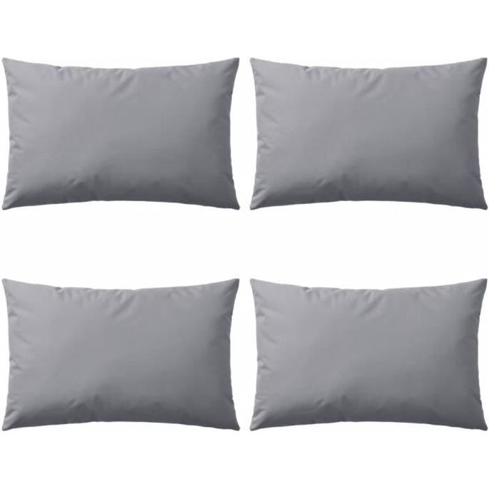 vidaXL Oreiller d'extérieur lot de 4 - vue 2