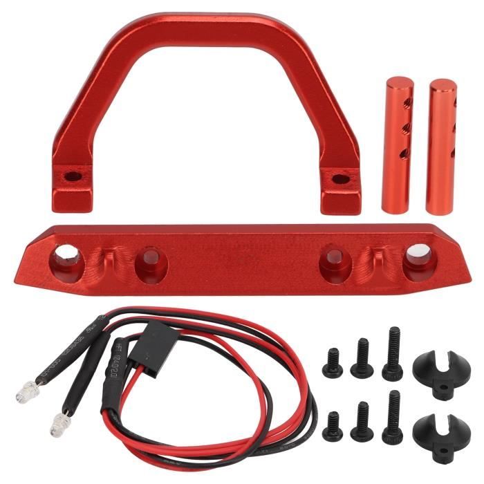 Support Pare-chocs Avant Aluminium Pour Axial SCX6 1/6 - Modèle AXI251008 - Pour Crawler électrique - Neuf