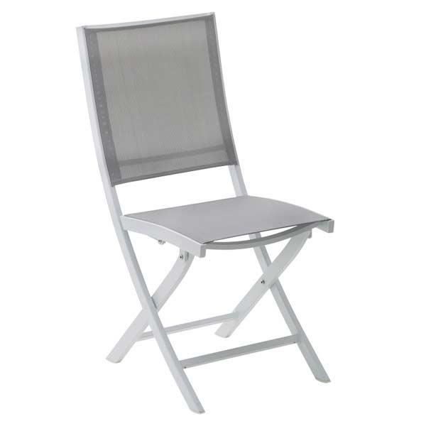 Chaise De Jardin Pliante Whitestar Achat Vente Fauteuil Jardin