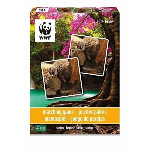 Ambassador WWF Memo-Spiel Unterwasser – Tier-Memo Für Kinder Ab 3 Jahren, Hochwertige Fotos, Nachhaltig – Wer Findet Die Meisten Paare?