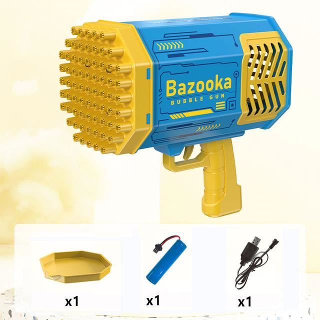 Bazooka Machine à Bulles Pistolet à Eau électrique Jouets D'extérieur