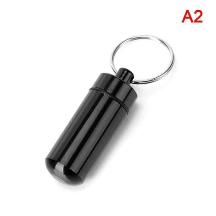 Pendentif Boîte à Pilules En Acier Inoxydable - Collier Homme/femme 60 Cm - Style Tibétain