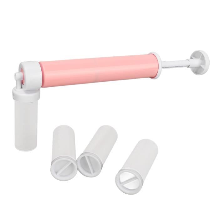 Aérographe Manuel Pour Gâteaux - Double Action Avec 4 Réservoirs - Décoration De Desserts Facile
