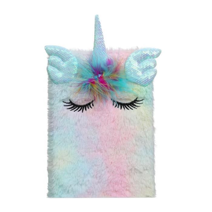 Carnet De Notes En Peluche Chat ISAKEN - Journal Doux Pour Enfants, 14,5x11 Cm, Idéal Pour écrire, Dessiner, Cadeau Fille Garçon - 2