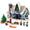 Lego - La visite du Père Noël - 10293 - Maison de Noël - 1455 pièces-1