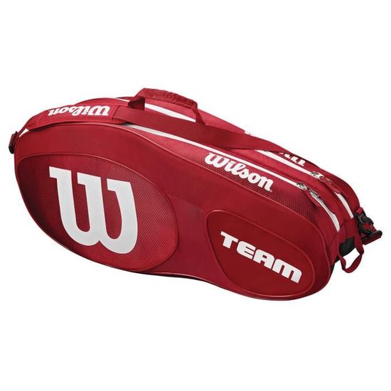 Sac de raquettes pour enfant Wilson Junior 3 Pack Red/Infrared