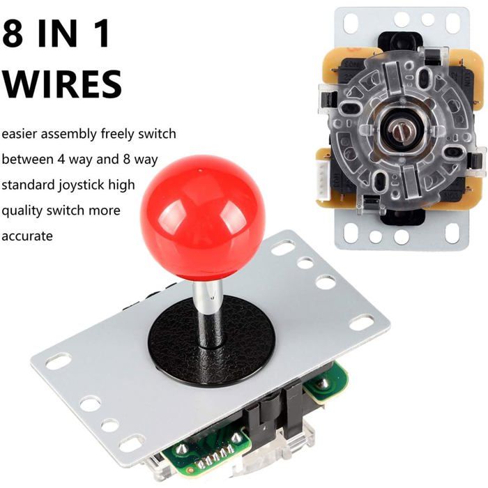 EG STARTS Zero Delay Arcade USB Encodeur Pour PC Arcade Joystick Controles Pour Mame Jamma Et Autres Jeux Pc Pour Joystick 2 Broches Bouton Poussoir De Style Sanwa
