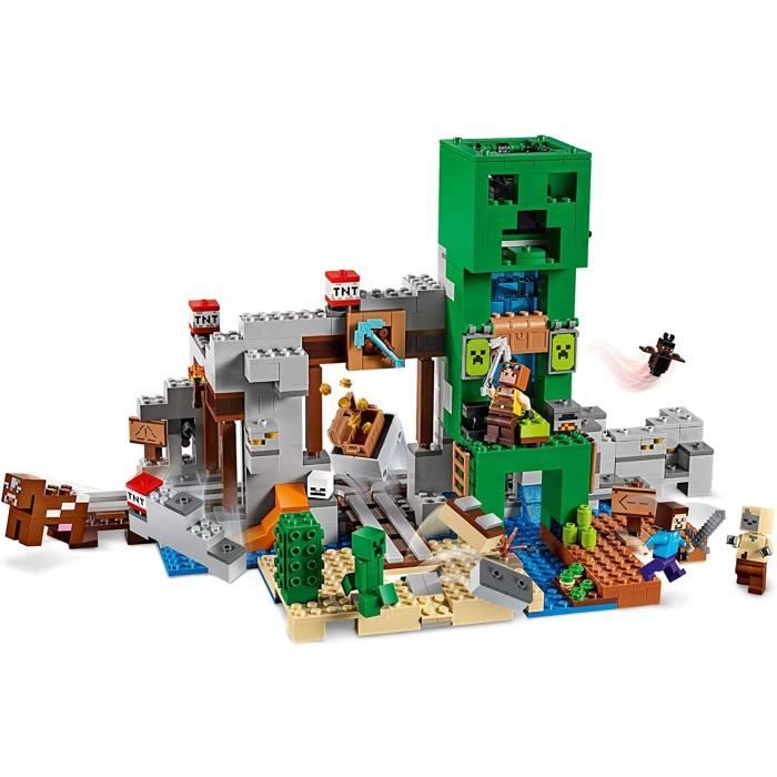 Jeux de construction LEGO Minecraft - La mine du Creeper, Jeu