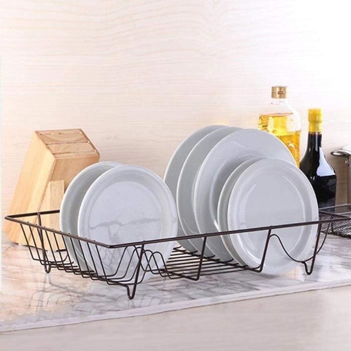 Porte-Ustensiles De Cuisine Rotatif En Acier Inoxydable – Organisateur Élégant Avec Égouttoir, Design Moderne Anti-Rouille