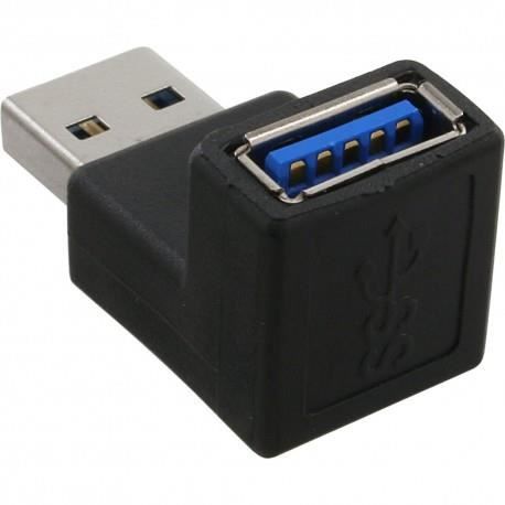 2 Pièces En Forme De L USB 3.0 Mâle à Femelle 90 Degrés Prise D'angle Câble