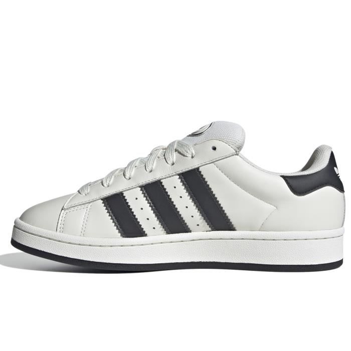 Baskets ADIDAS Campus 00S Cuir Lacets Homme Blanc Blanc Cdiscount Chaussures