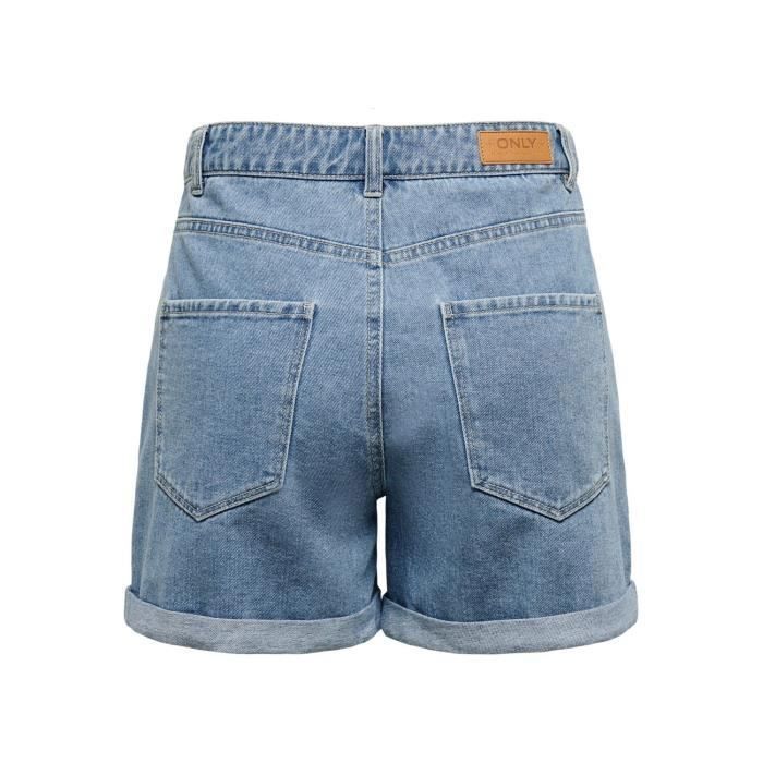 Short femme Only onlvega life light blue denim M Couleur