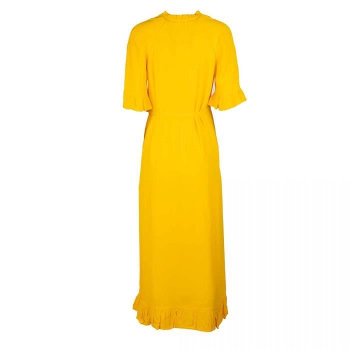 Robe jaune comptoir des cotonniers top