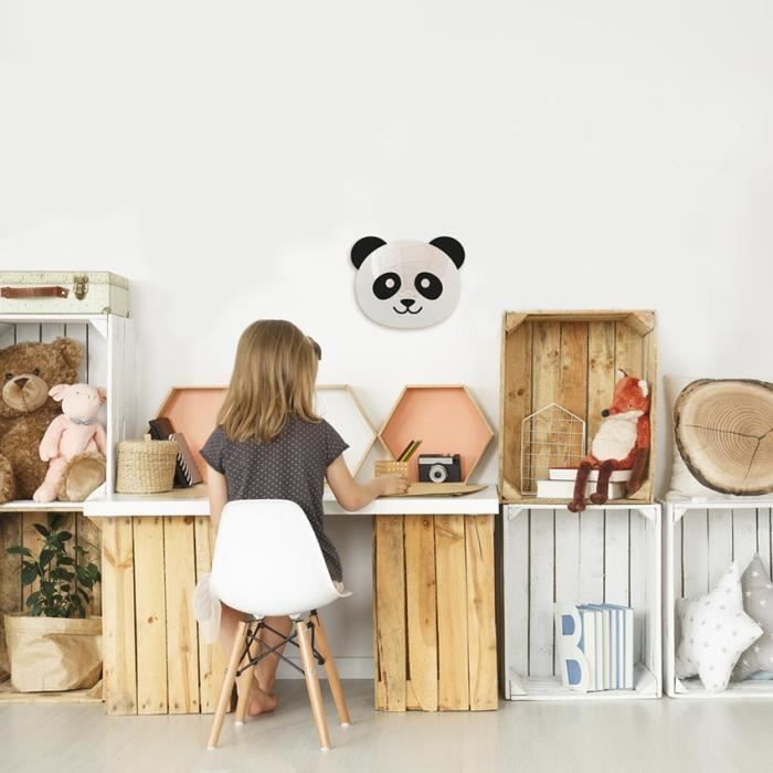 Miroir Enfant : Tête Panda - Cdiscount Maison
