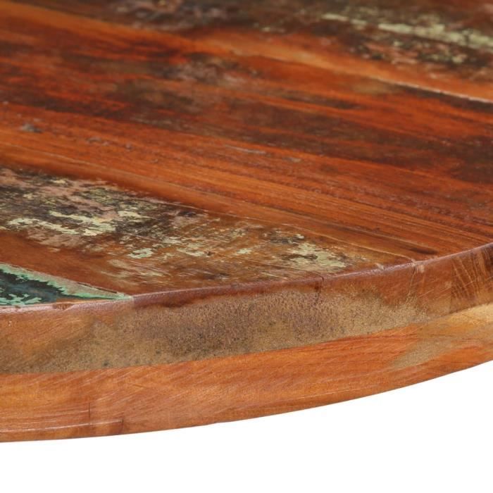 GES - Tables à manger - Table de bistro - Ronde 60 x 75 cm - Bois de ...