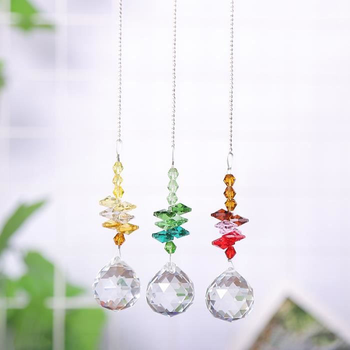 Plafonnier Goutte d'Eau Cristal 120mm x 19mm, 2 Pièces Plafonnier Goutte d'Eau Cristal 120mm x 19mm, 2 Pièces