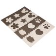 Tapis puzzle EVA pour enfants - BUL - 12 pièces - Couleur mixte - 32x32x0.9cm-2