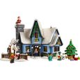 Lego - La visite du Père Noël - 10293 - Maison de Noël - 1455 pièces-2