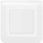 Interrupteur Va-et-Vient Legrand Mosaic 45 - 2 Modules Blanc - Occasion