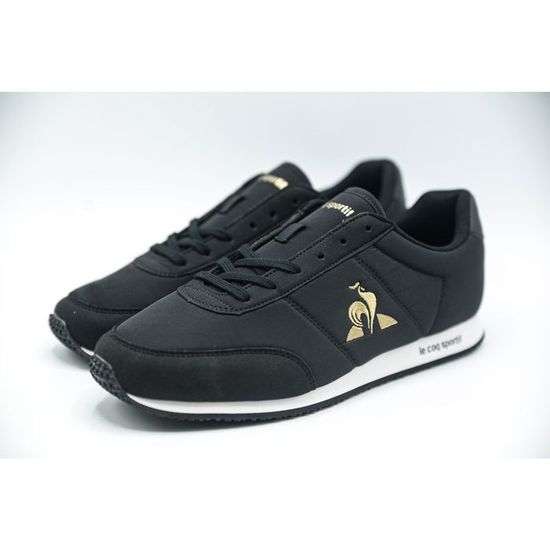 Baskets Le Coq Sportif Racerone Black old brass Cdiscount Chaussures