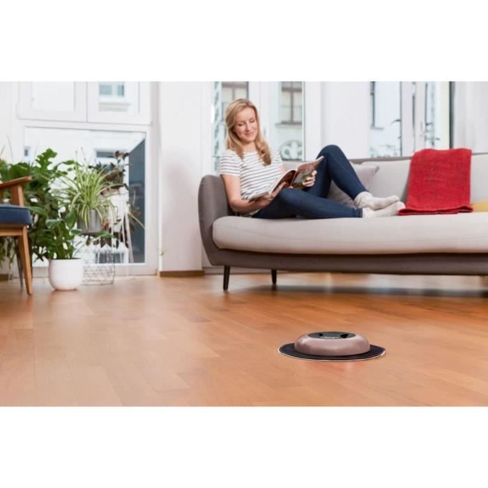 Vi2 Robi Vileda Virobi Slim Robot aspirateur Virobi Slim, couleur : or rosé rose ...