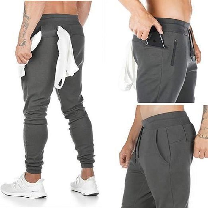 2024 Bas de Jogging Homme Pantalon Taille Élastique Jogging Mode