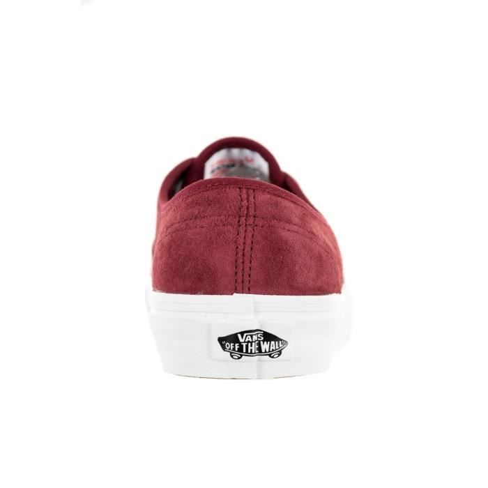 Baskets mode Vans Pig Twp1 Tawny Port Femme Rouge Taille 39 Rouge Cdiscount Chaussures