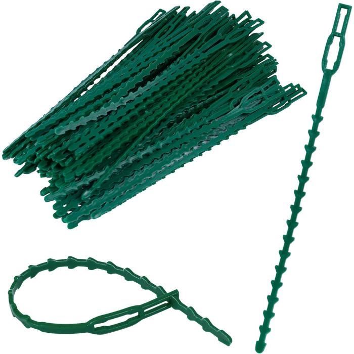 ARTECSIS Lot de 10 Tuteurs Spirale 110cm + 100 Liens en Plastique — free download