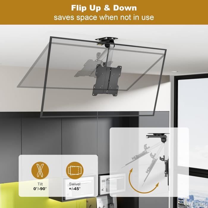 Support Tv Plafond Chambre