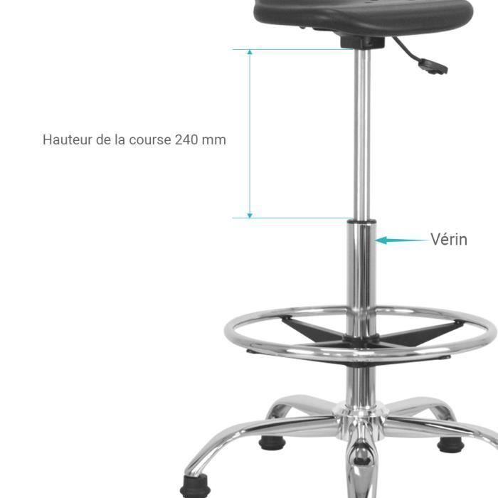Vérin à Gaz pour Chaise de Bureau haute et Siège assis debout Hauteur — free download
