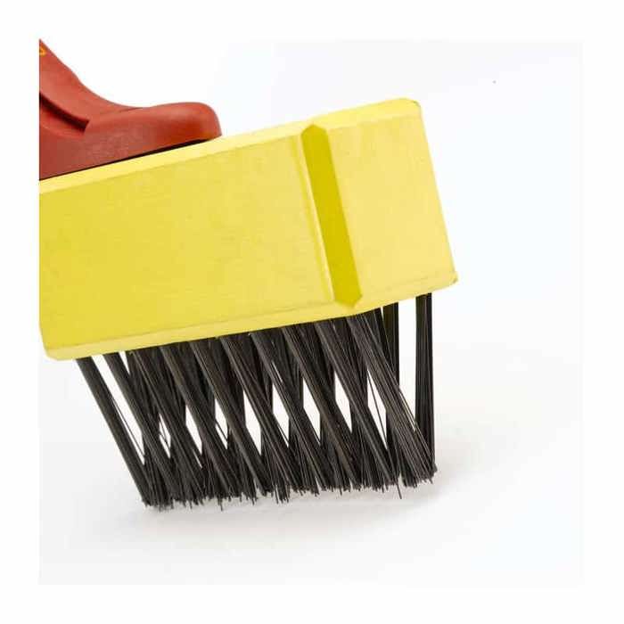 Balai Métallique SUPAWAY Lot De 2 - Brosse En Acier Avec Manche Télescopique 1,6 M - Nettoyage Jardin Et Terrasse