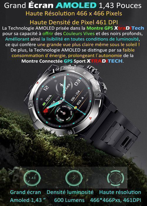 Montre connectée store hybride garrett