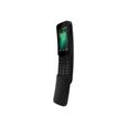 Nokia 8110 4G Téléphone mobile double SIM 4G LTE microSD slot GSM 320 x 240 pixels RAM 512 Mo 2 MP KaiOS noir-3