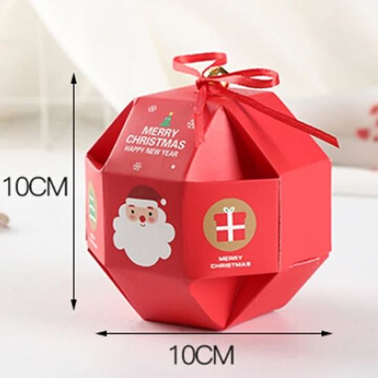 - Sachet Bonbons Noel en Carton avec Fen/êtres 6 de Chaque Lot de 12 BELLE VOUS Boite /à Biscuits Noel - Boite pour Chocolat Noel Facile /à Assembler 2 Motifs Diff/érents 20 x 11 x 7 cm