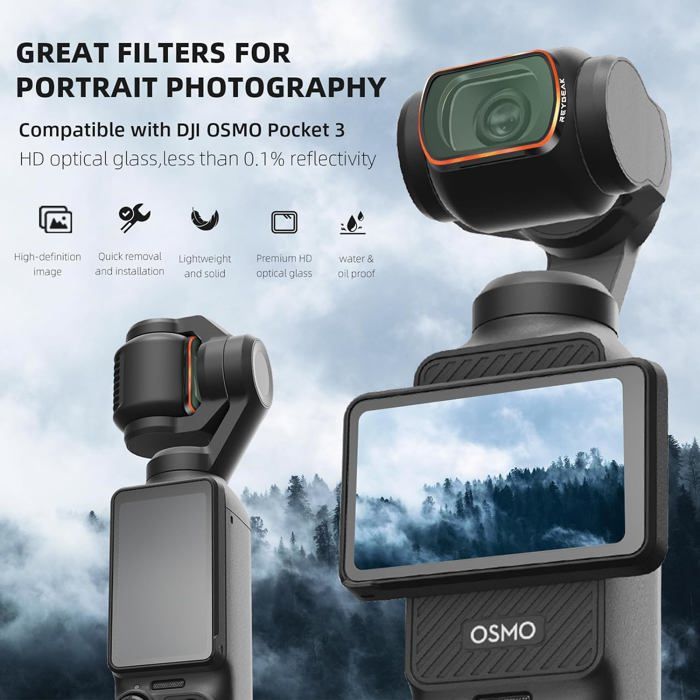 Osmo Pocket 3 Support de fixation pour appareil photo, support de stabilisation de bureau adaptateur de base pour DJI Osmo Pocket 3, accessoires de base portables compacts