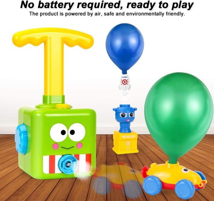 Lanceur de Voiture avec Ballon,Inertial Power Balloon Car,Ensemble de véhicule à air Ballon,Balloon Car Toy pour Les Enfants Cadeaux Éducatifs Jeux Garçons Filles | Rakuten