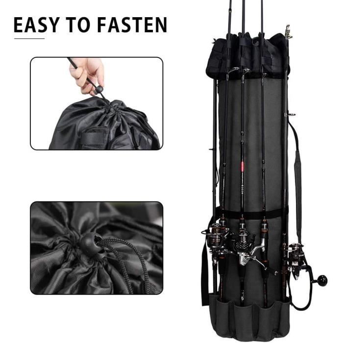 Housse Canne Peche Ferocity Sacs De Canne à Pêche 150 Cm Sac De Transport Pour 3 Housse Pour Canne à Pêche